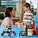 Godboat Robot Dog - Smart Toys for Kids with Music & LED Eyes, 2.4GHZ RC Car, 8-Wheel Stunt, 9+ Lifelike Actions and Water-Shooting, Age 3 4 5 6 7 8 Year Old Boys Girls Christmas & Birthday Gifts 2026