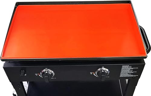 Miniatura 5 de Alfombrilla de silicona para parrilla Blackstone de 28 pulgadas, resistente alfombrilla de silicona para parrilla, protege la superficie de cocción