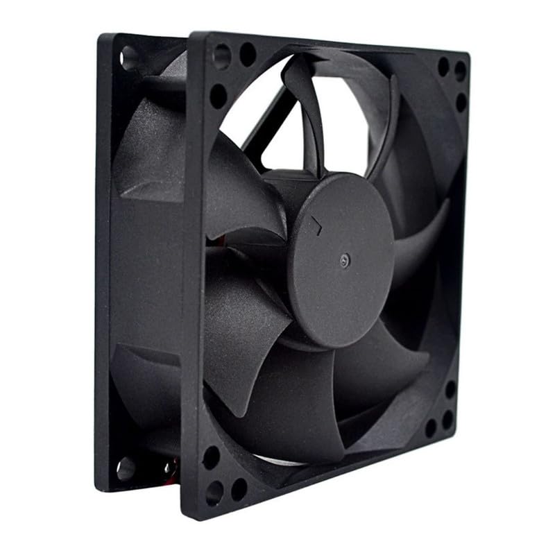 HUMBE&CO-220V AC 80 * 80 * 25mm 3-inch square Exhaust brushless Fan Metal Body Cooler-image-14