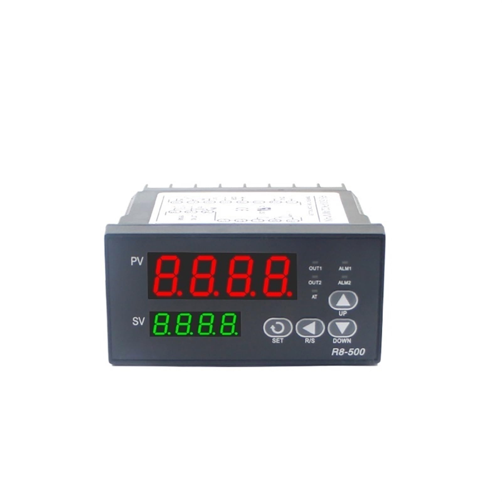 96*48*80mm Multy Eingang KE PT100 0-10V 4-20mA Ausgang SSR Relais 110-220V 24V 380V Thermostat 2 Alarme PID Temperatur Controller(2ALM,96x48mm 110-220V)