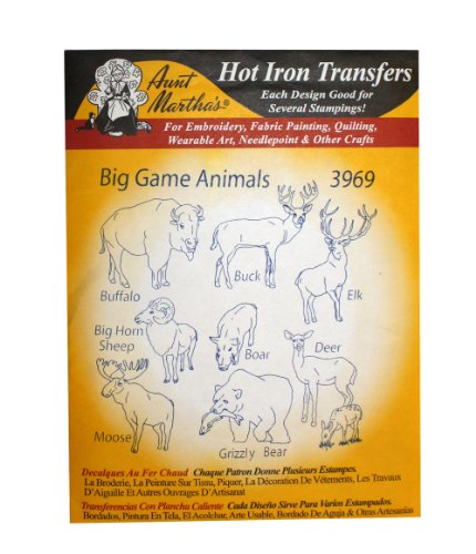 Aunt Martha'S HIT0104 Iron On Transfer Patterns For Stitching, Embroidery Or Fabric Painting thumb #3