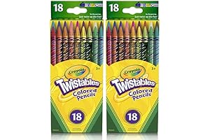 Product Review: Crayola Twistables Colored Pencils (2 Pack) - The Perfect Twistable Coloring Companion