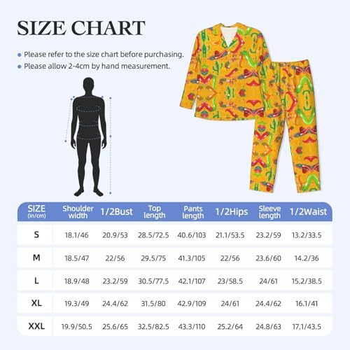 Pyjama col cranté imprimé piment et cactus : la solution pour des nuits douces sans irritations - 6