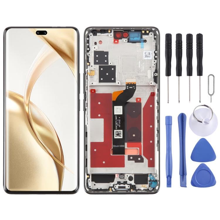 Mobile Phone LCD Screen for Honor 200 Pro LCD Screen Digitizer Full Assembly with Frame Phone Replacement Parts