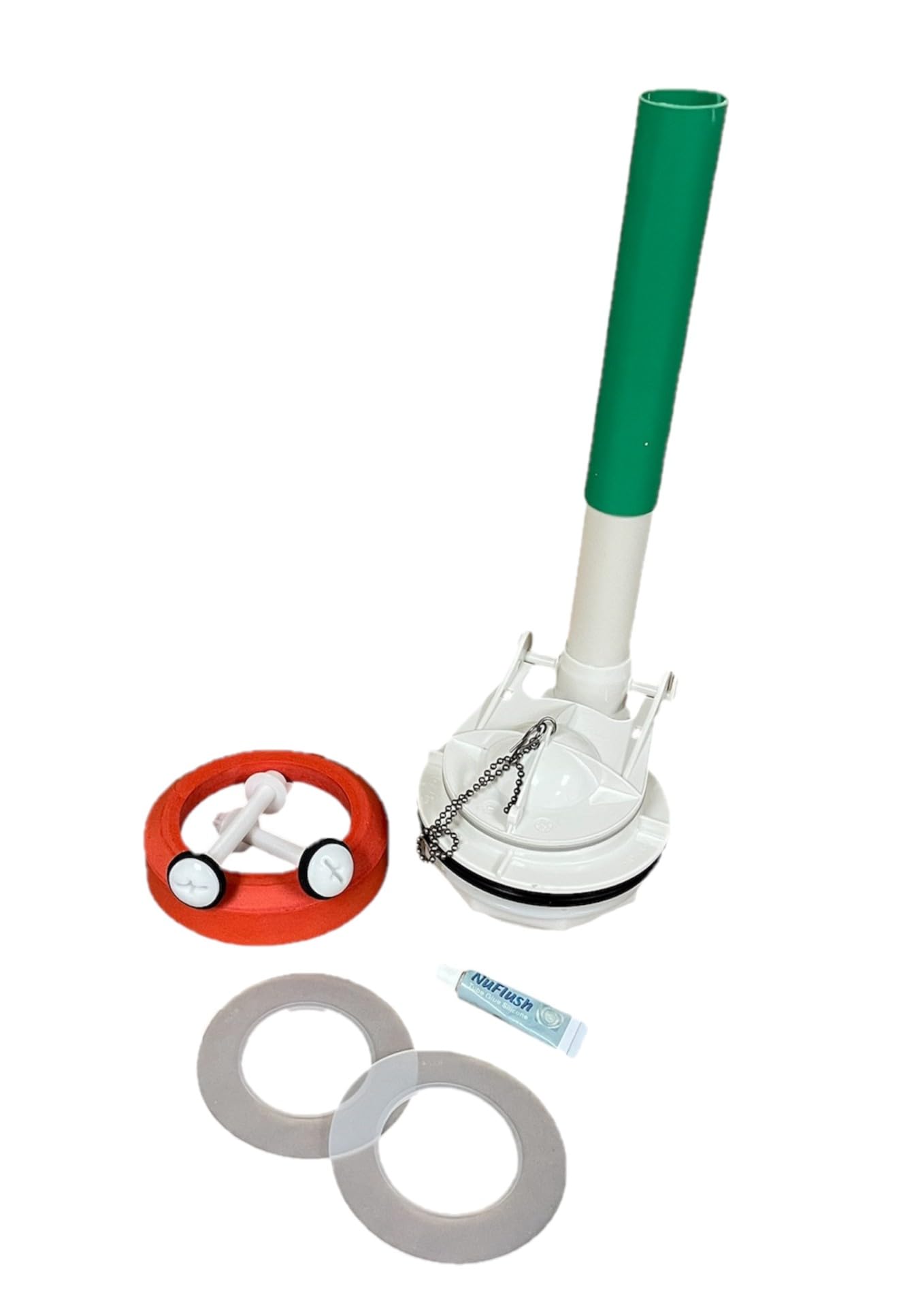 Champion 4 Toilet Flush Valve with 2 Extra Seals, Power Flusher by