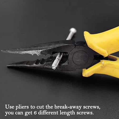 Miniatura 9 de Manijas de madera y plata para gabinete, 10 piezas ajustables de doble agujero de 3 a 5 pulgadas, perillas de metal moderno para aparador, manijas