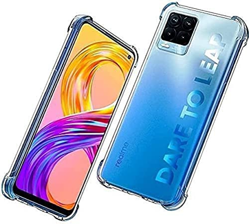 Techforce Back Cover TPU Soft Back Cover Case for Realme 8 5G