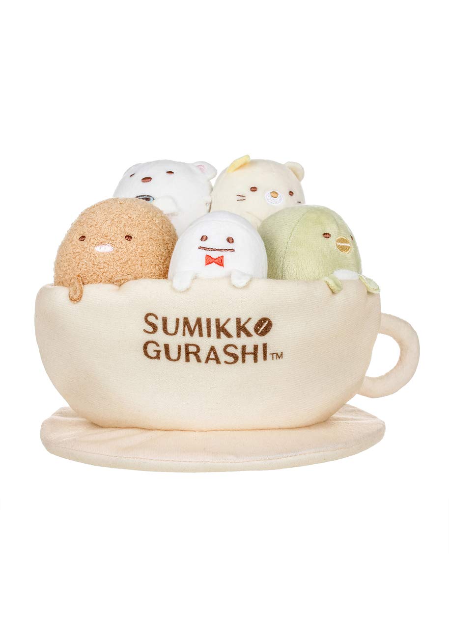 Sumikkogurashi Cafe Cup Plushies