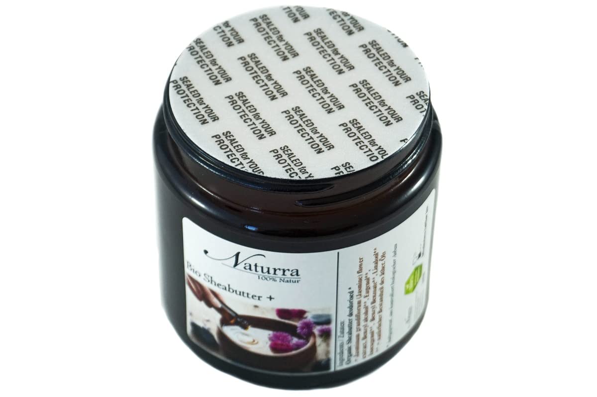 Bio Sheabutter 250g desodoriert mit Bio-Vanille Extrakt Indisch ätherisches Öl Wellnessöl Körperöl Aromatherapie Naturkosmetik Deiner Wahl - Vanilla planifolia