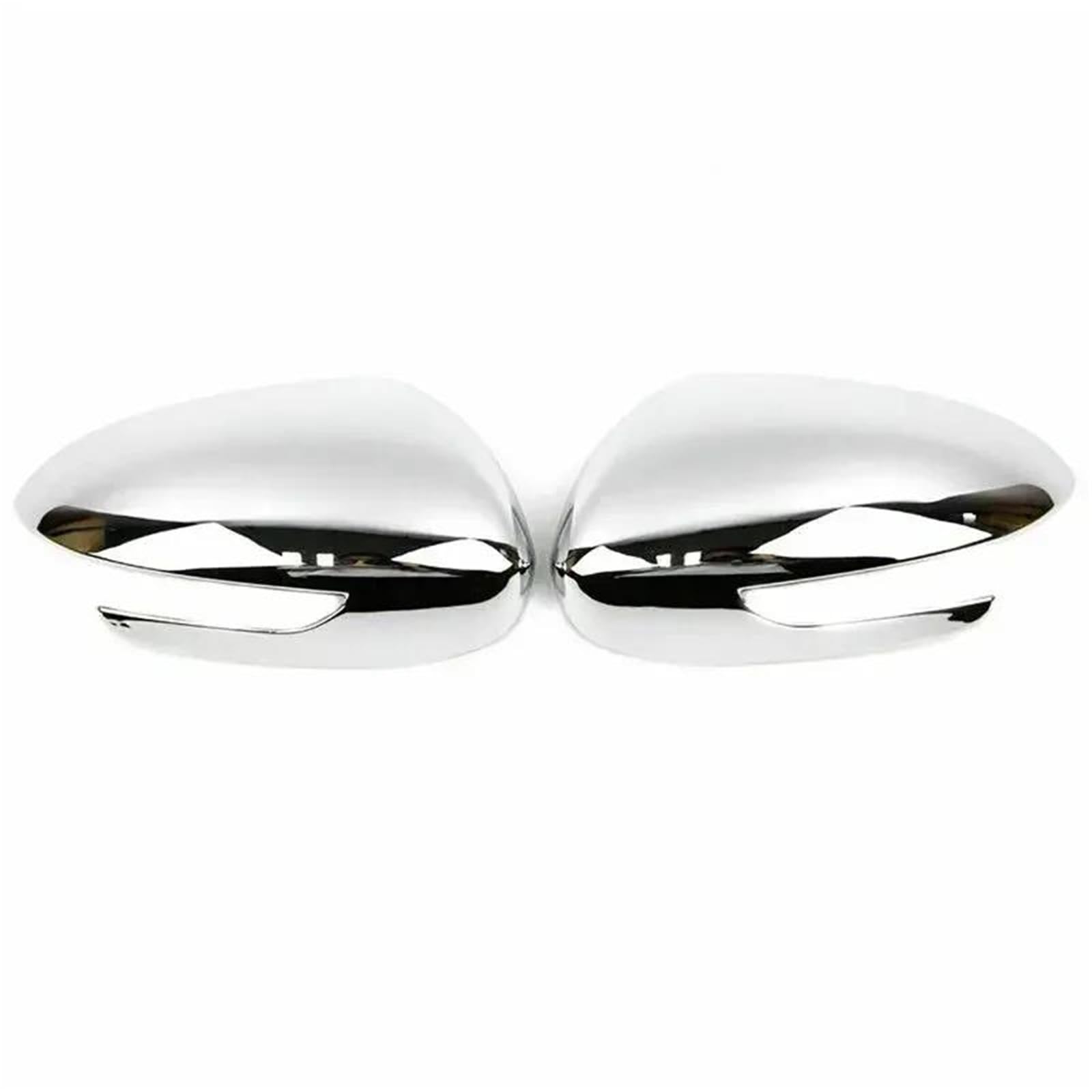 Car Rearview Side Mirror Cover Wing Cap Sticker for Kia for Sportage KX5 2016-2019 Car Wing Mirror Covers(Silver)