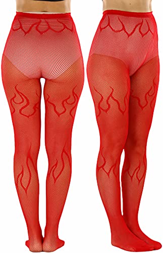 ToBeInStyle Women's Nylon Fishnet Pantyhose3