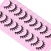 Manga Lashes Wispy False Eyelashes 3D Natural Eye Lashes Spiky Fake Lashes Anime Lashes Natural Look Chinese Makeup Lashes Pack by ALPHONSE