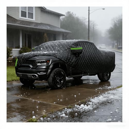 Anti-Hail Car Cover for Hyundai i30 Hatchback (2012-2026), Hail Protector Car Cover Padded Heavy Duty Waterproof Rain Sun Snow Protection,Suitable for All Seasons xj439hw