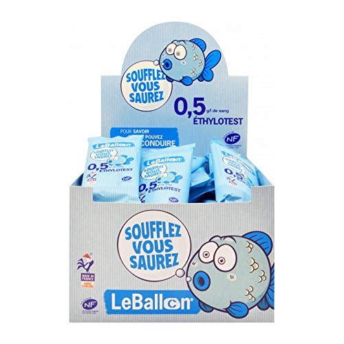 Contralco Lot de 4 Ethylotests (Norme NF) Cover