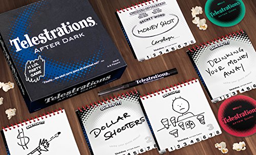 Telestrations After Dark Adult Party Game | Adult Board Game | An Adult Twist On The #1 Party Game Telestrations | The Telephone Game Sketched Out | Ages 17+ #TOP3