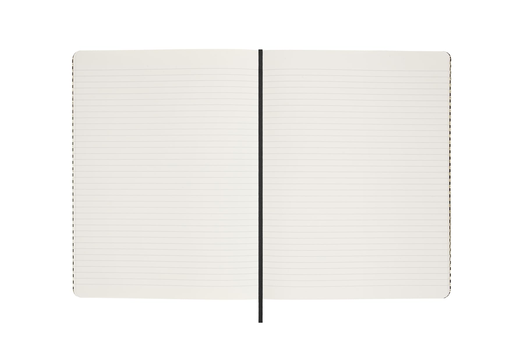 Moleskine Limited Edition Notizbuch Holiday Shine, extra groß, liniert, Gold, Hardcover (7,5 x 10)