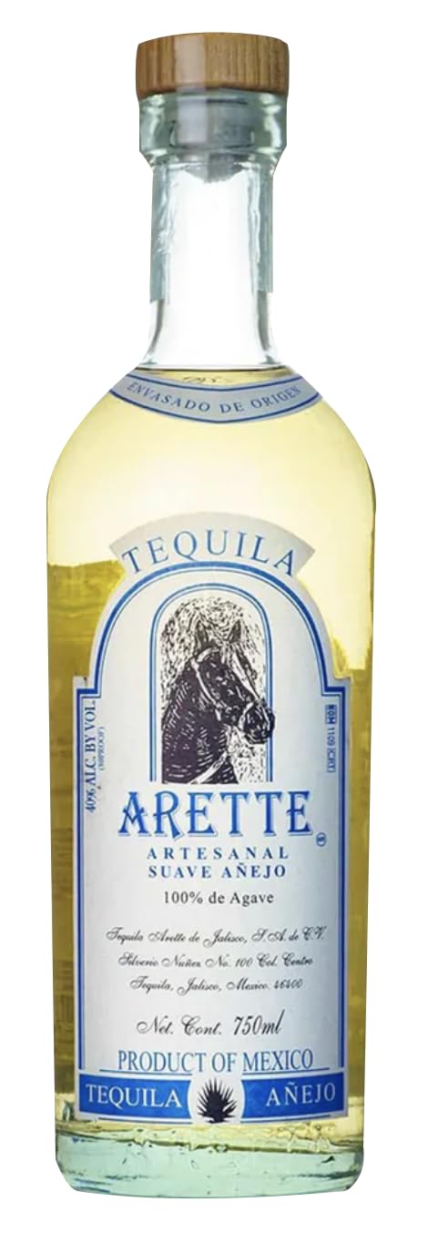 Suave Anejo Tequila 70cl, 38% ABV | 100% Blue Weber Agave, Hand Crafted, Super Premium Aged Tequila