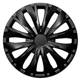 CM DESIGN Optic Schwarz - 14 Zoll, passend für Fast alle Mercedes Benz z.B. für E-Klasse W123 Limousine Serie1