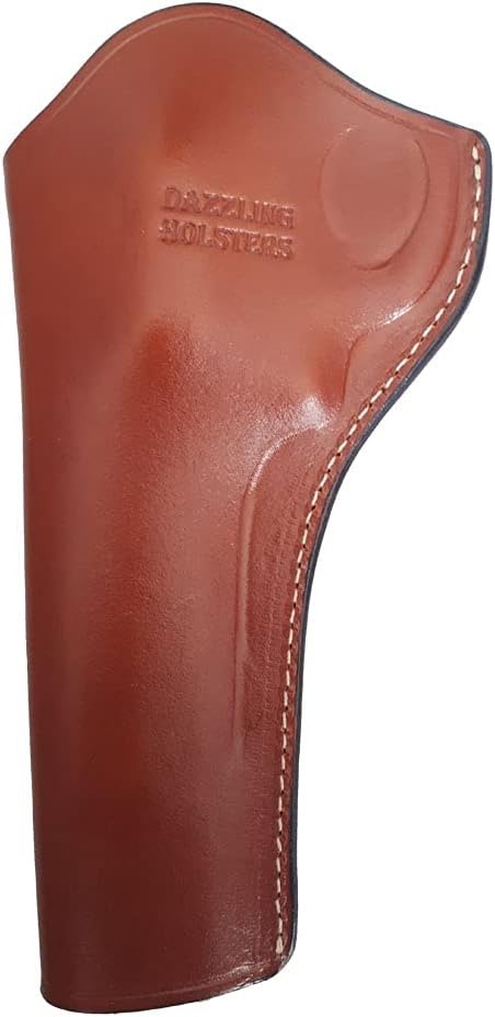 Dazzling Holster | Concealed Carry IWB Leather Holster for Smith and Wesson (Model 586/686/48/17/48/629) Ruger GP100 (1704/1707/1759) | 6 Round-6" Inch Barrels