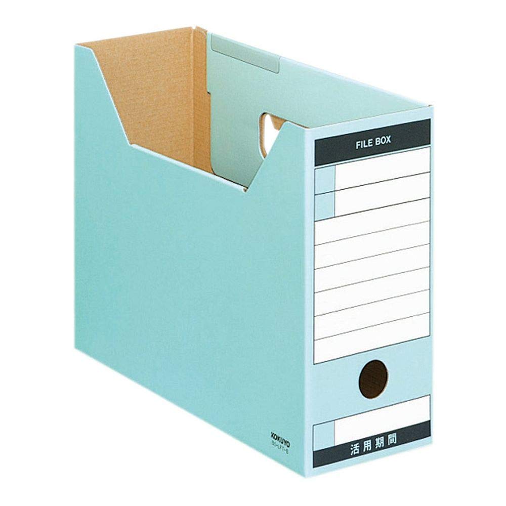 Amazon | コクヨ ファイルボックス-FS Tタイプ B5 青 B5-LFT-B