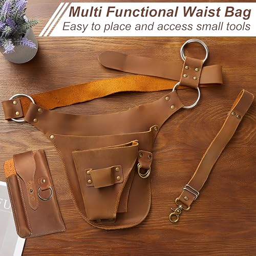 Ceinture à outils de jardin en cuir PU pour ne plus perdre vos accessoires