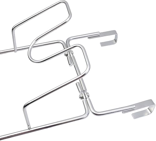 Miniatura 7 de Organizador de tapas de olla de 4 niveles, sin perforar, almacenamiento de tapa de olla montado en la pared, soporte para tapa de olla y sartén de