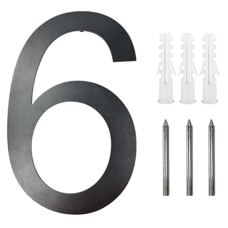 Numéro de maison extérieur 20-25 cm lisible pour ne plus rater vos livraisons