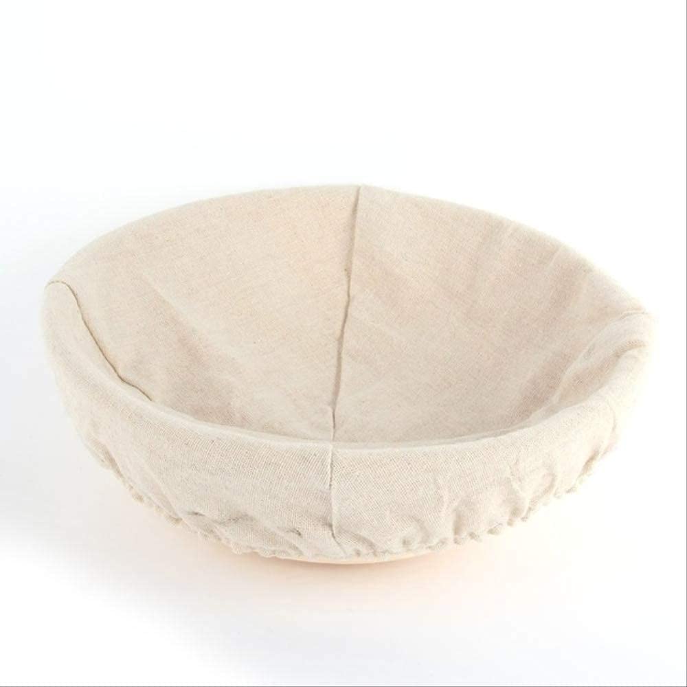 Panier de levage en rotin naturel ovale 21 cm panière à pain haut de gamme avec doublure