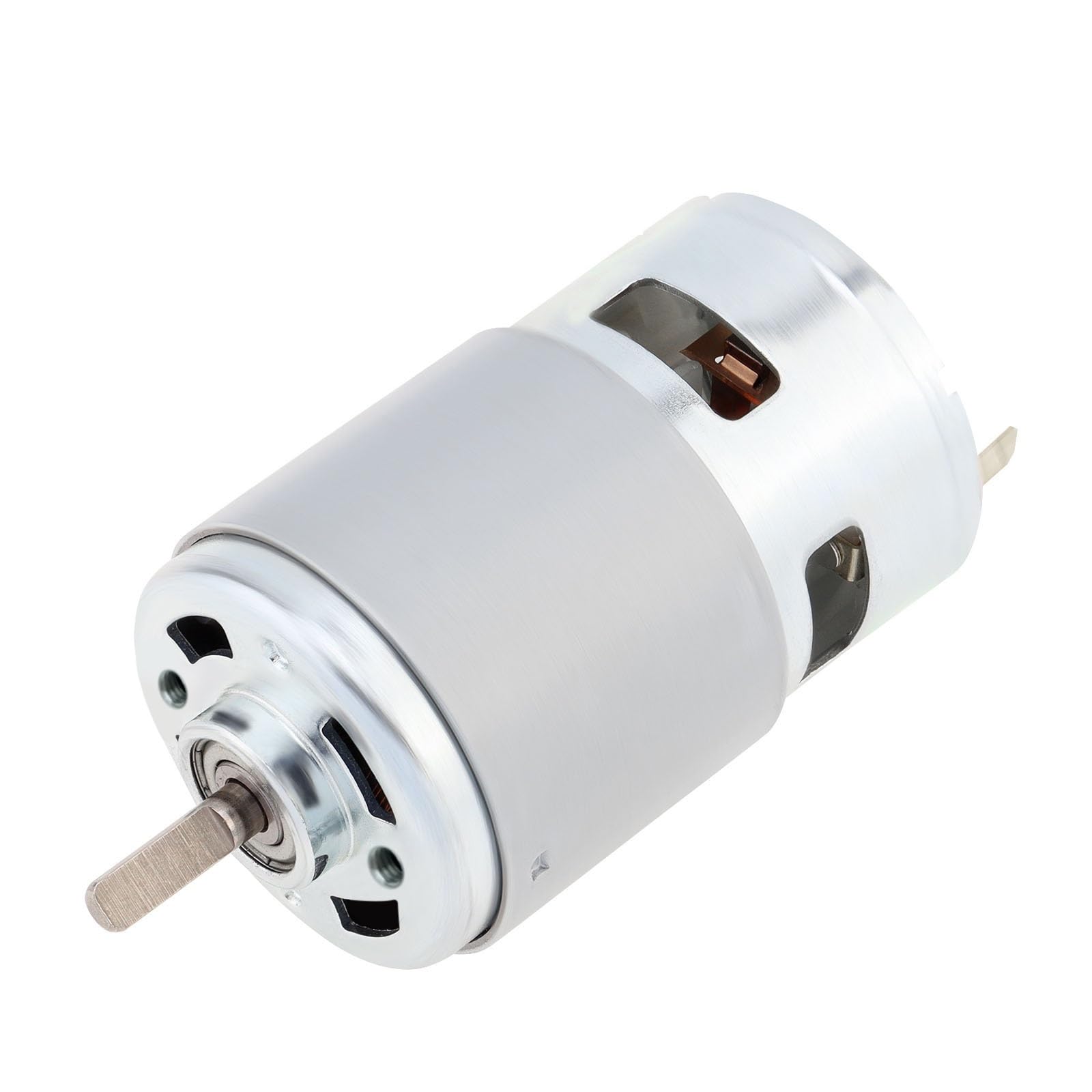 Moteur électrique 775 12V arbre en D pour modèle de voiture à monter soi-même