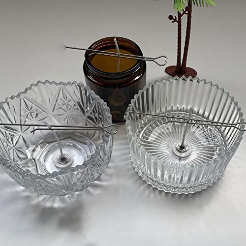 10 piezas soporte metálico para mechas de vela miniatura 5