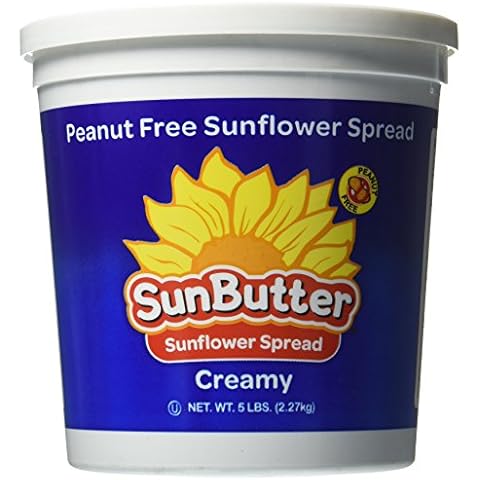 Sunflower Seed Sunbutter Creamy Spread, 5 Pound -- 6 per case. Cover
