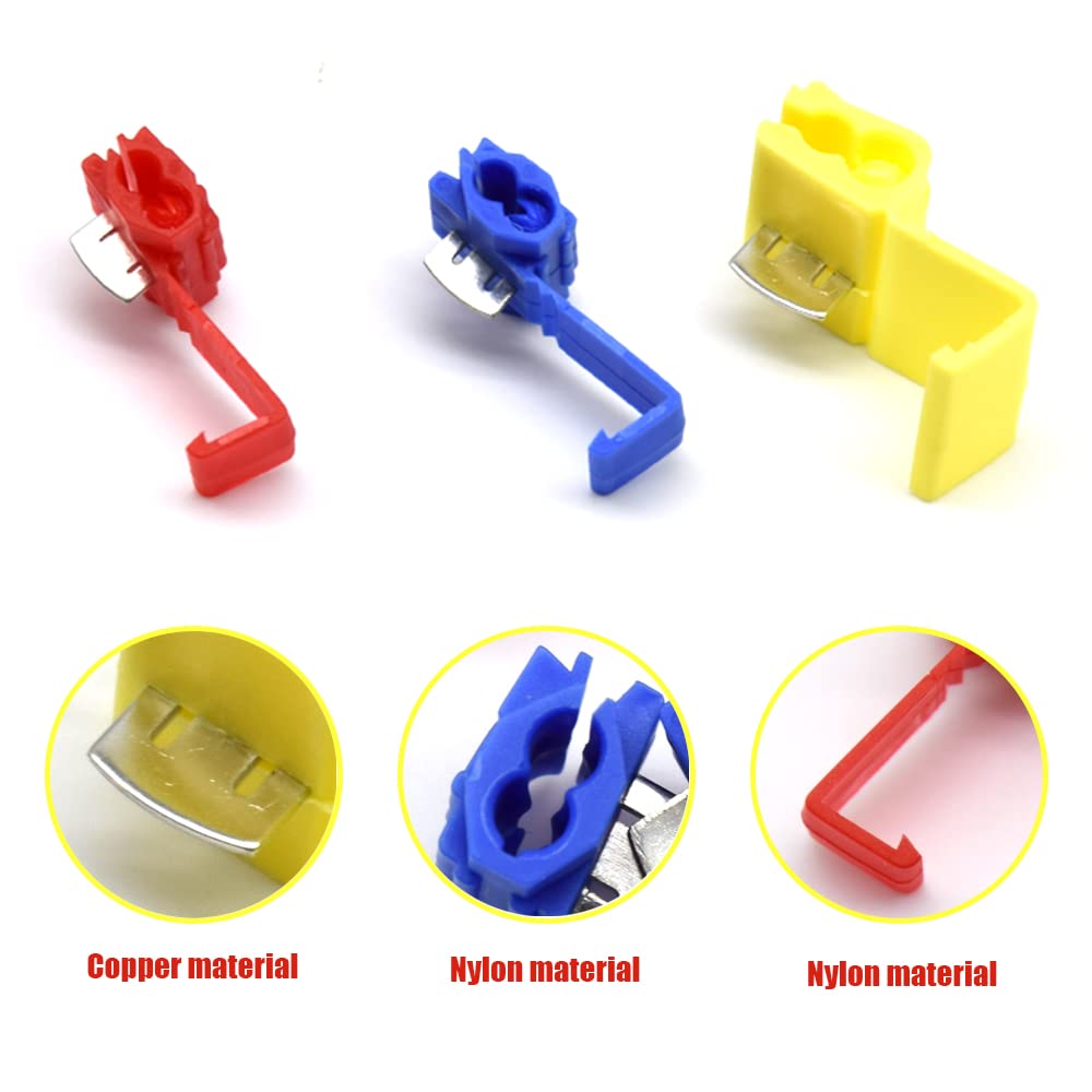 100 Pezzi Connettori Scotch Lock - Terminali Per Giunzione Cavi Elettrici Isolati - Foto 9