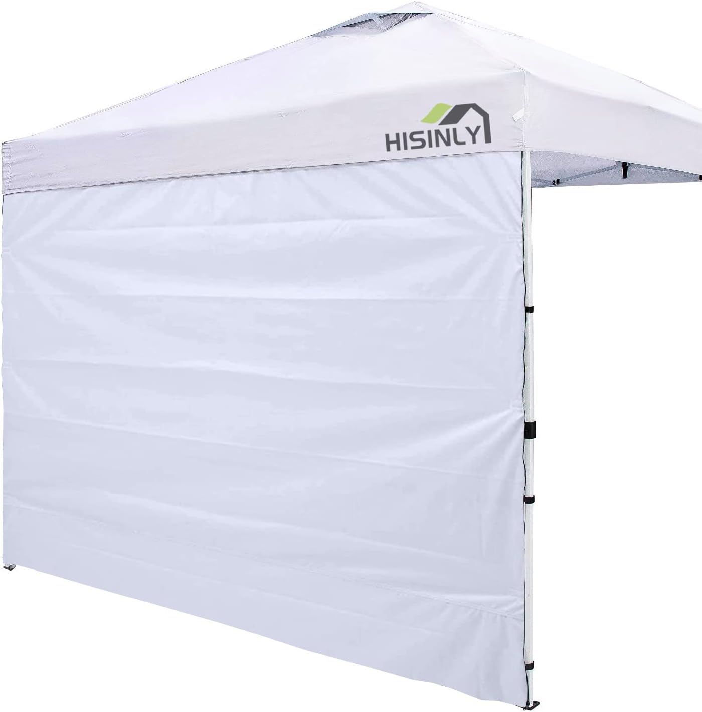 Canopy Sidewalls 10x10 ft, 3 Pack Pop Up Tent Walls, Waterproof & UV Protection 210D Oxford, Velcro Easy Install for Event, Outdoor, Party, Camping, White (Sidewalls Only)