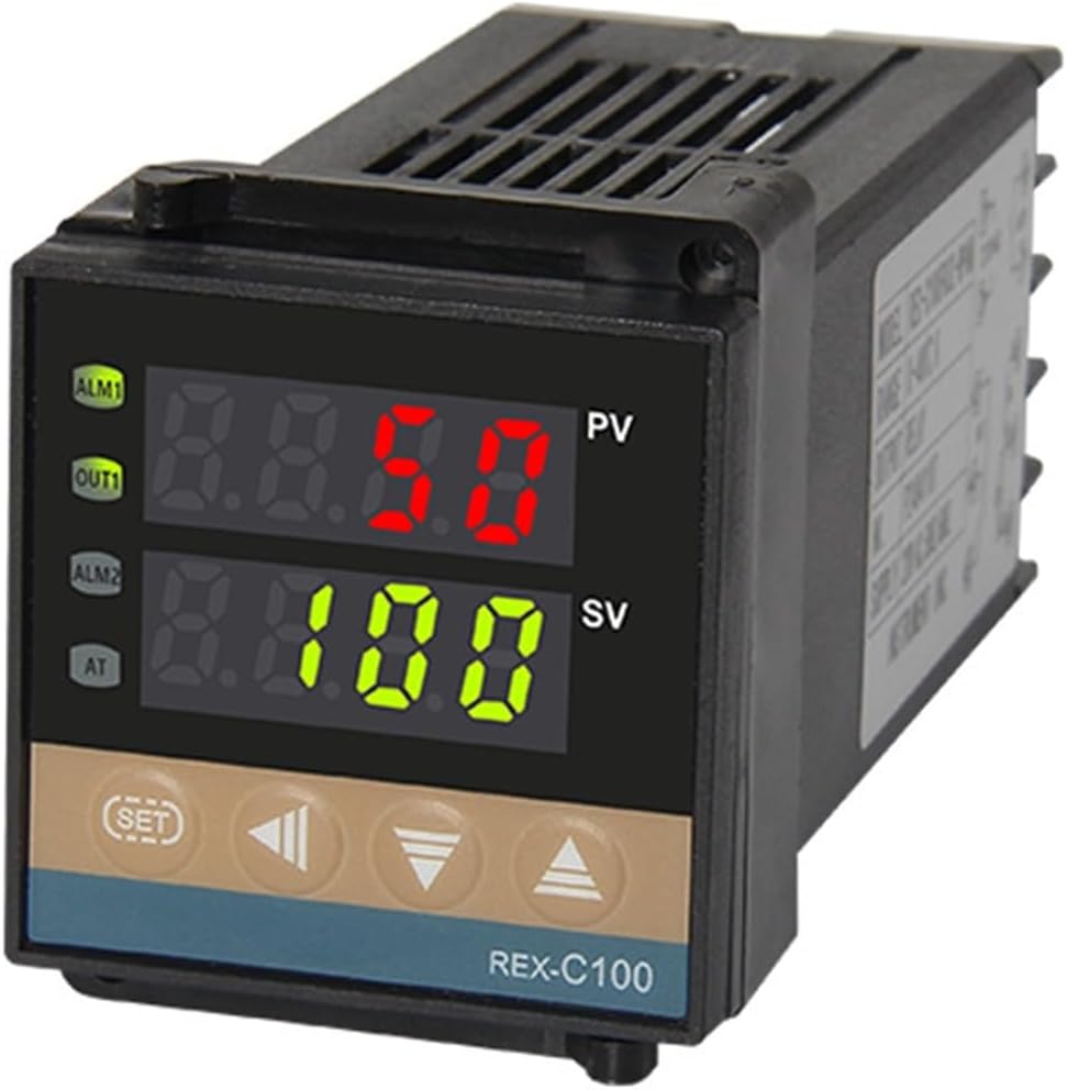 1Pcs Mutil-Input Economical PID Digital Fahrenheit Or Celsius Temperature Controller REX-C100