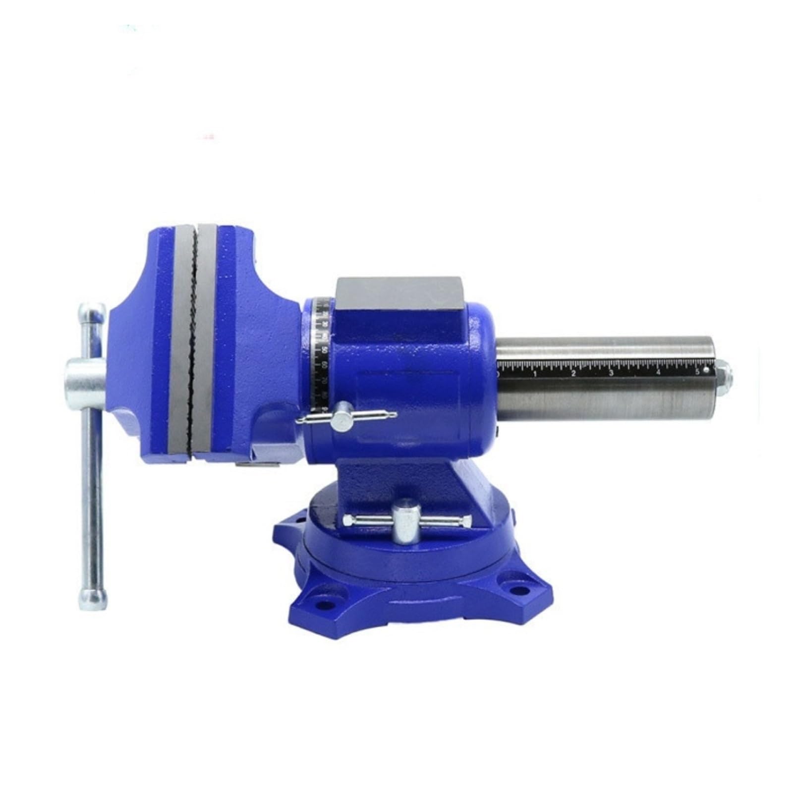 Bench Vice, Bench Vise, Multifunctional Ductile Iron with Anvil, 360° Rotation for Woodworking, Metalworking(5inch-125mm)