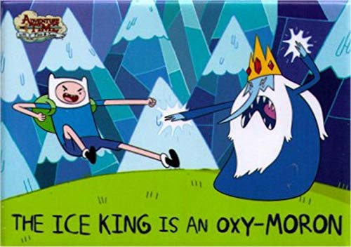 Aimant Finn & Ice King Adventure Time AM4404 pour décoration de frigo geek