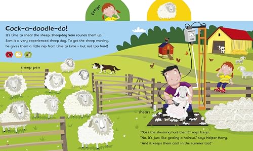 Farm Hullabaloo! Ladybird Big Noisy Book: (Sound Books)