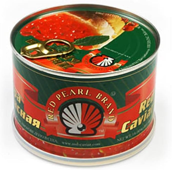 Kelp Caviar - Salmon Flavour - 3.5oz (4 PACK)