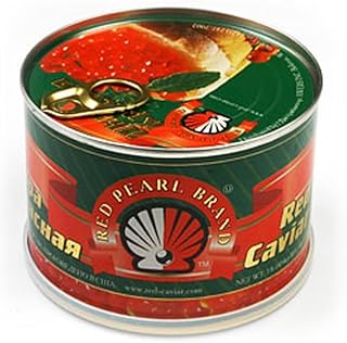 Frozen Masago Caviar - 4.4 Lb, Bright Orange Roe, Essential Sushi Ingredient, Capelin Fish Roe, Bulk Pack