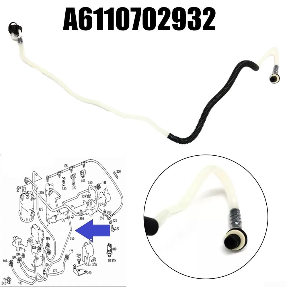 Tubo de combustible de repuesto A6110702032 diseñado para Mercedes Sprinter para modelos Vito de 1999 a 2006