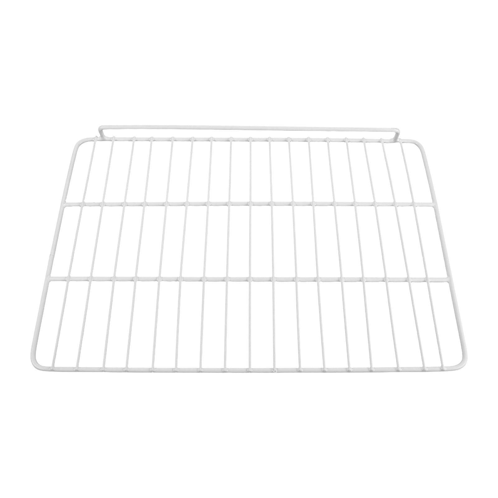 Ripiano Congelatore in Metallo 43,5X30 CM Barriera Laterale, Divisorio per Armadio Verticale e Organizer Contenitori per Freezer e Mini Frigorifero