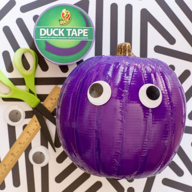 Image of Duck Brand 283138 Color Duct Tape, Purple, 1.88 Inches x 20 Yards Each Roll, 3 Rolls