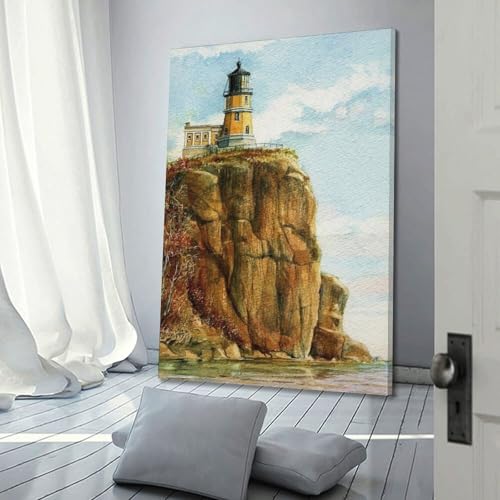 Impression sur toile phare JIDUHON tableau esthétique premium