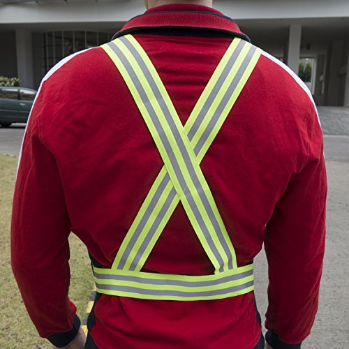 Apace Vision Reflective Vest (2 Pack) | Lightweight, Adjustable & Elastic Safety Vest - Image 8