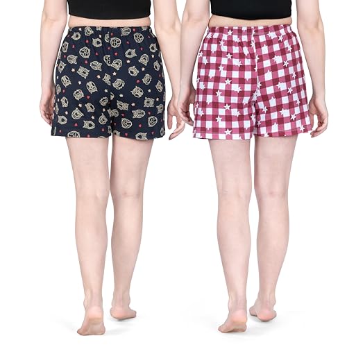 Image of Real Basics Women's Regular Shorts (Pack of 2)