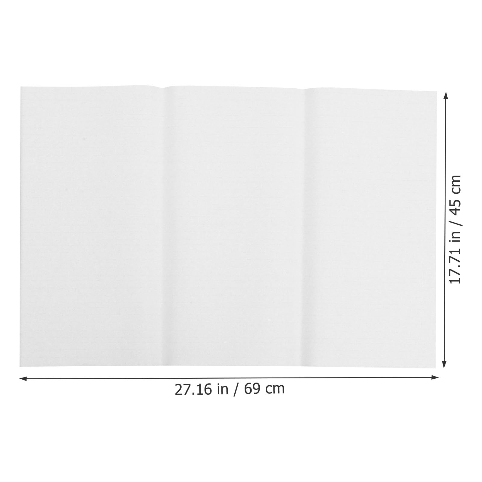 NESTINGHO 100 Feuilles de Papier à Dessin de Riz Blanc Rectangulaire Portable Multifonction pour Amateurs et Débutants de Calligraphie Chinoise