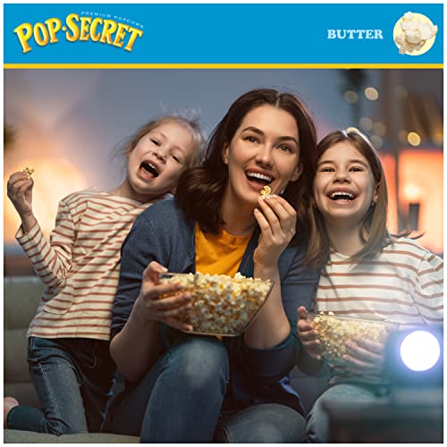 Image of Pop Secret Butter Natural Flavor Popcorn, 3.2 Oz, 6 Ct (Pack of 2)