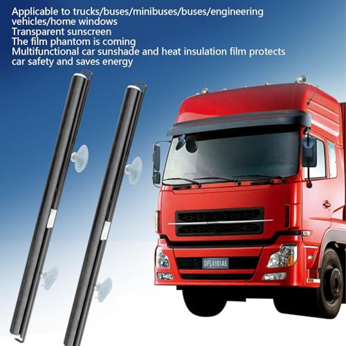 Pare-anti-UV pour camion rétractable et transparent