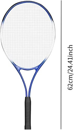 Miniatura 5 de Raqueta de tenis,Raqueta de tenis para entrenador de tenis solo,Cómodo agarre antideslizante Equipo de entrenamiento práctica para verano interior,