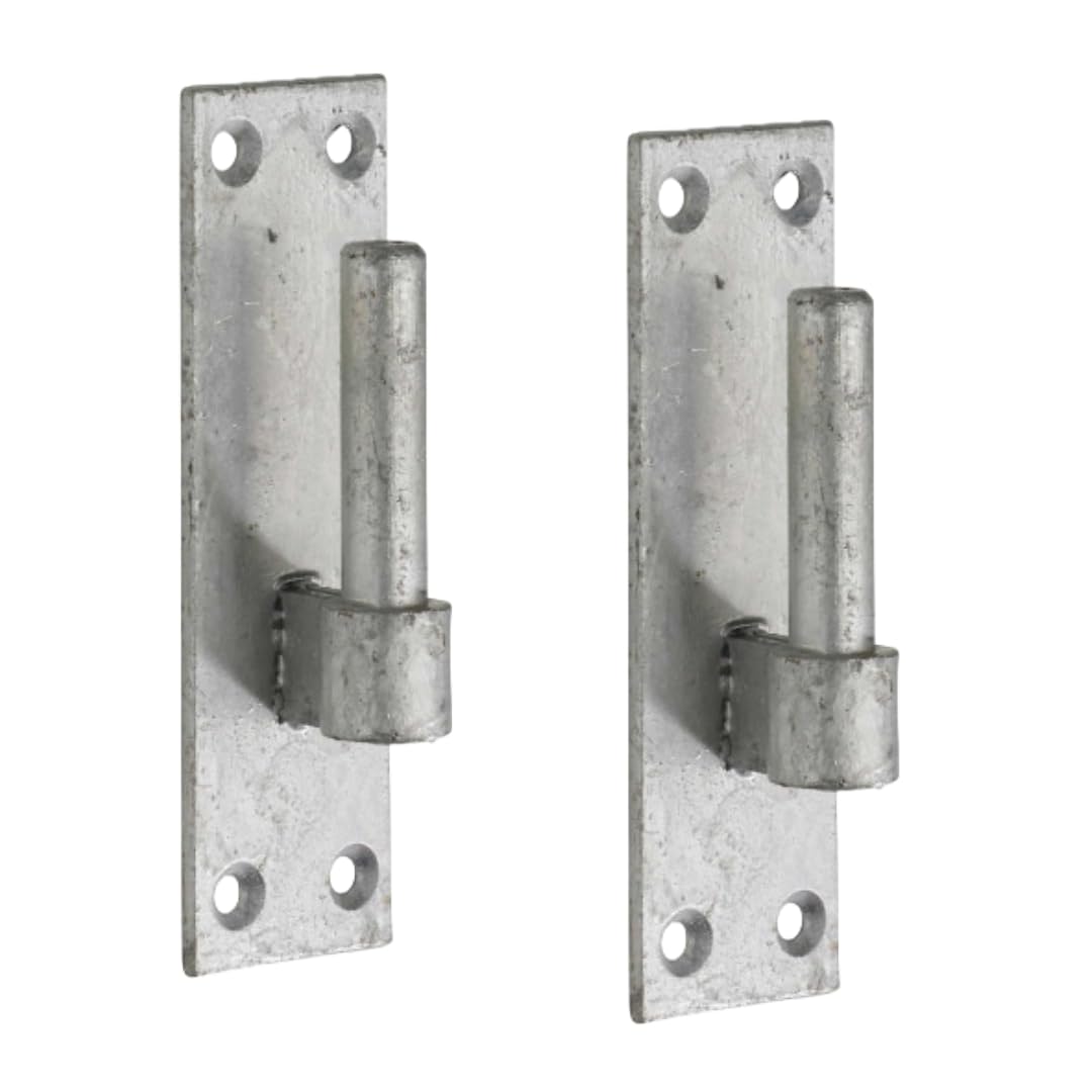 2 Heavy Duty Gate Hooks for Band Gate Hinge Brackets (12mm)